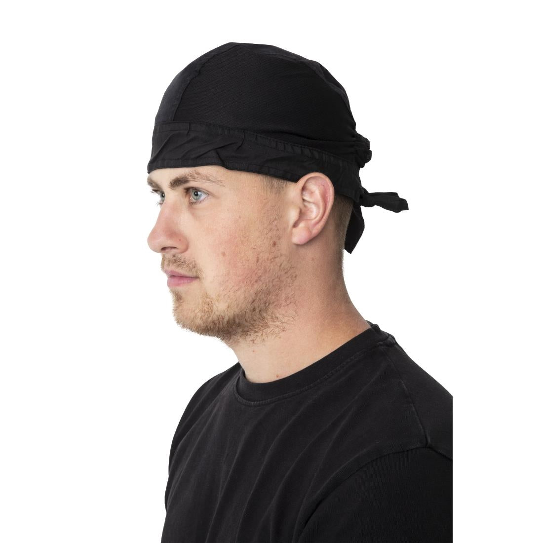 Whites Chef Bandana Black • PAS-B390