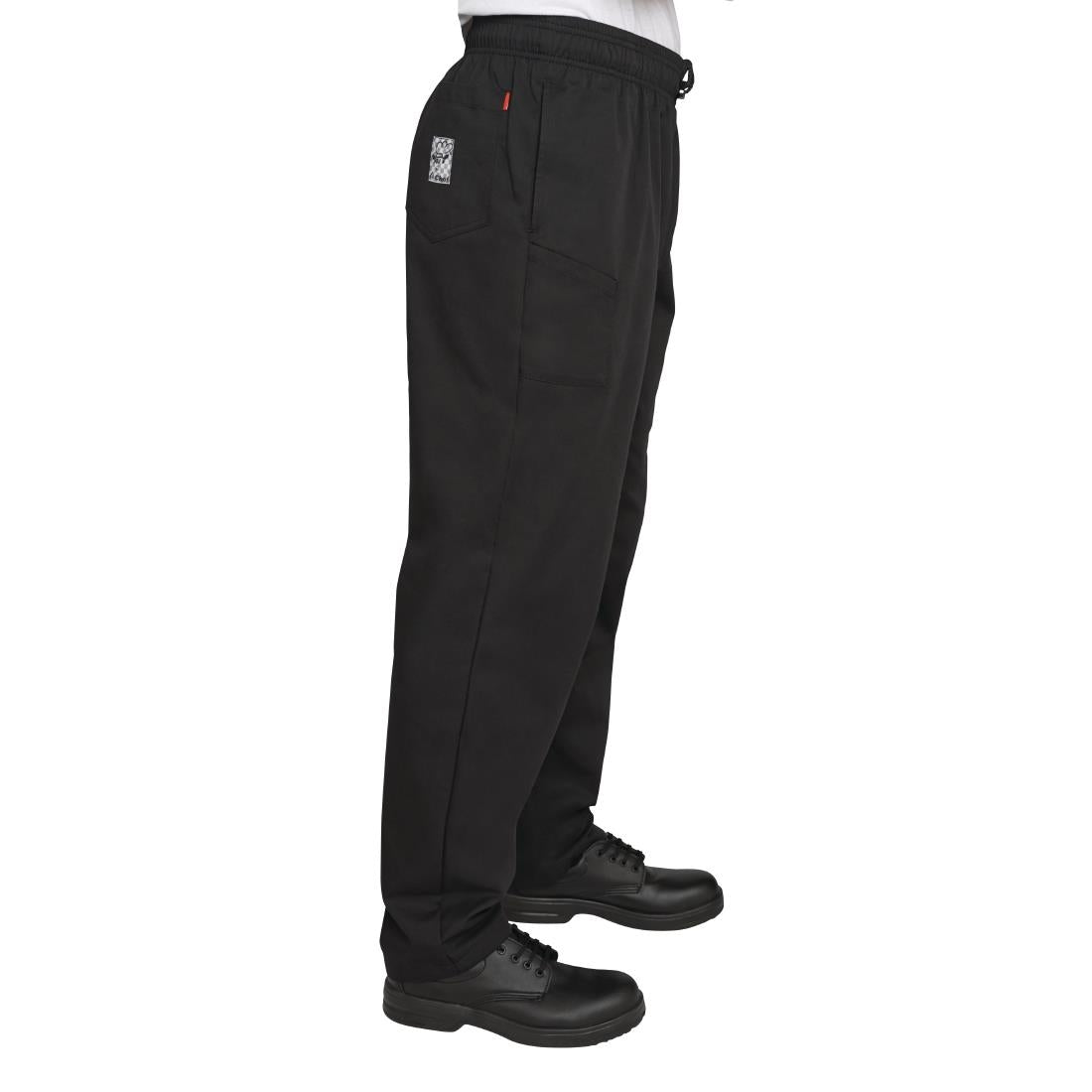 Le Chef Professional Chef Pants Black L • PAS-B404-L
