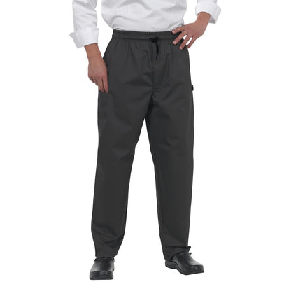 Le Chef Professional Chef Pants Black L • PAS-B404-L