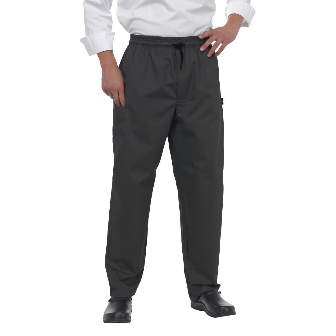 Le Chef Professional Chef Pants Black M • PAS-B404-M