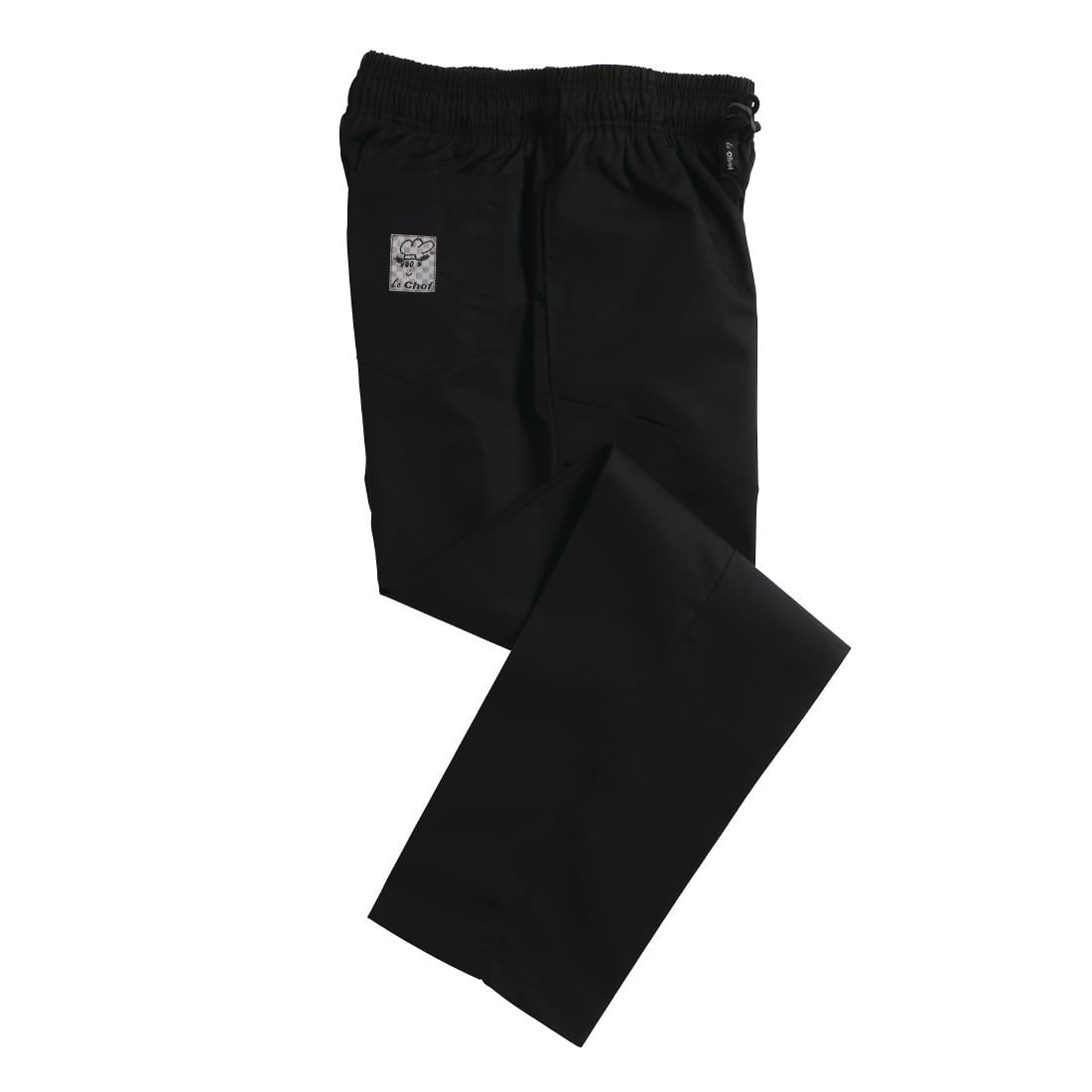 Le Chef Professional Chef Pants Black S • PAS-B404-S