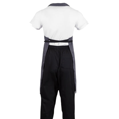 Whites Polycotton Bib Apron Charcoal • PAS-B426