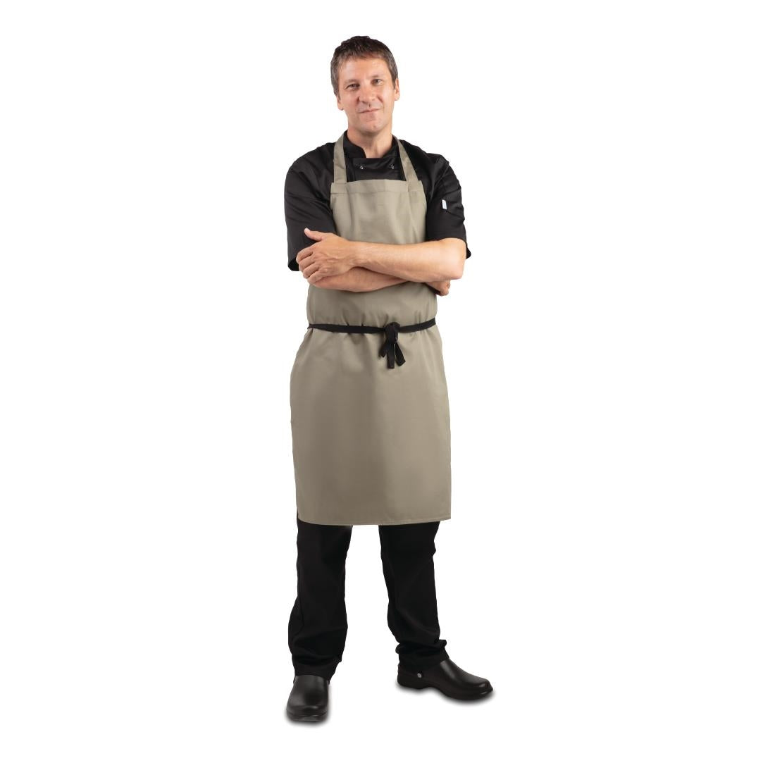 Whites Bib Apron Polycotton Olive • PAS-B427