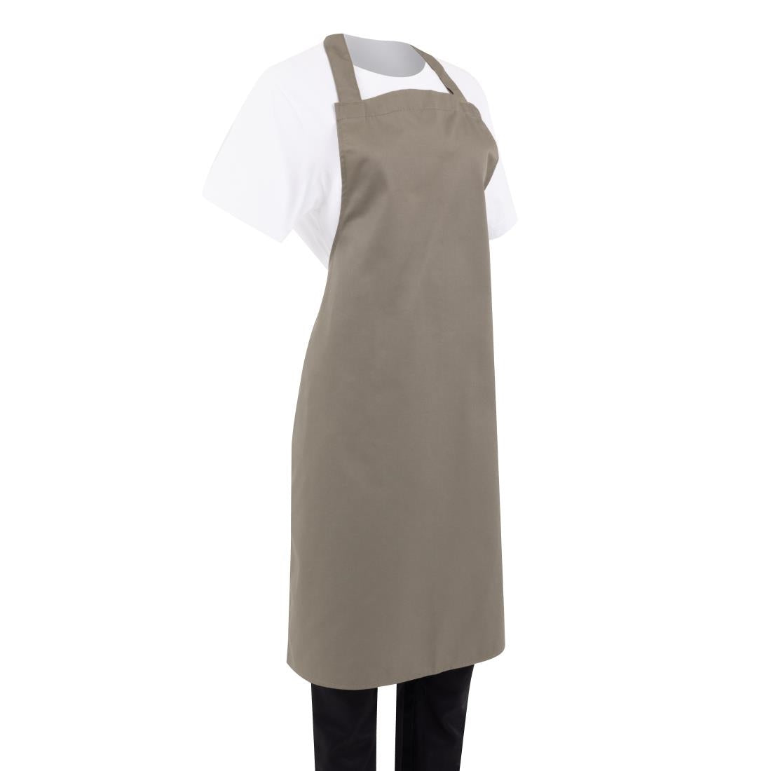 Whites Bib Apron Polycotton Olive • PAS-B427