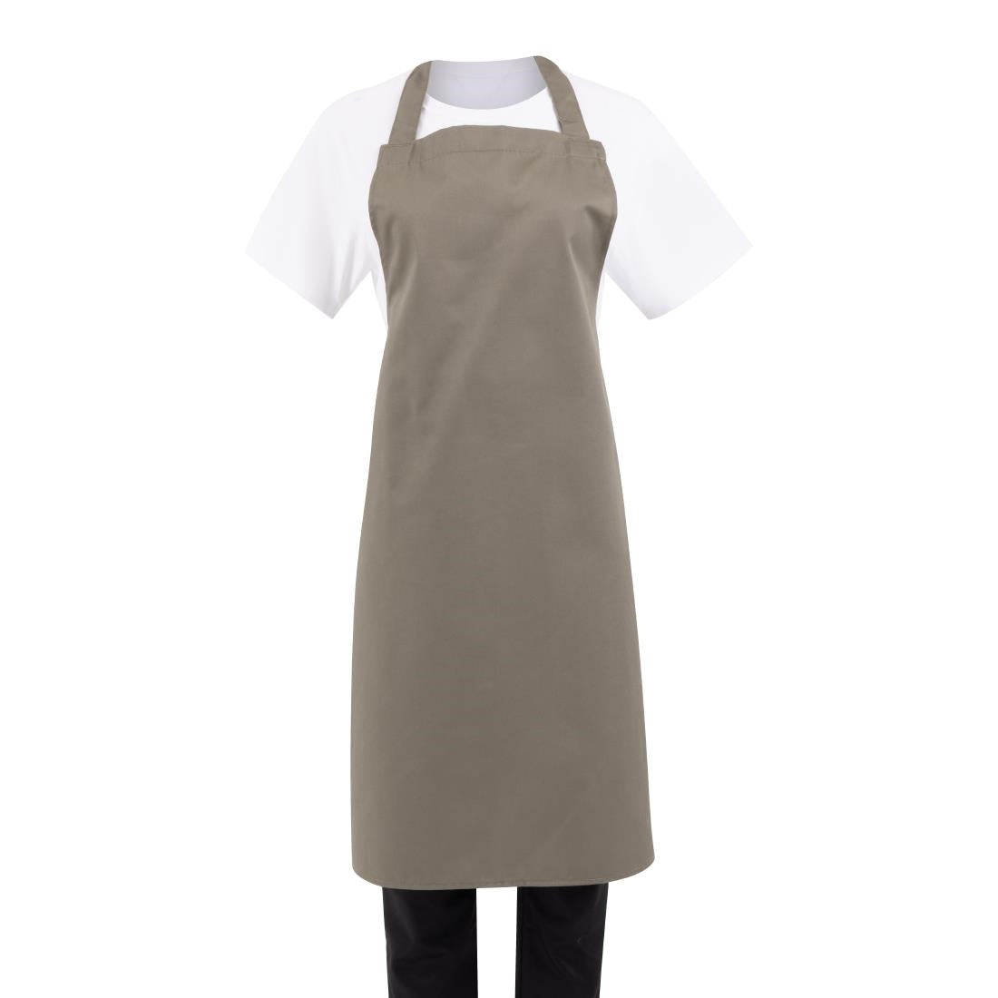 Whites Bib Apron Polycotton Olive • PAS-B427