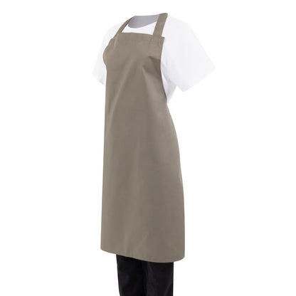 Whites Bib Apron Polycotton Olive • PAS-B427