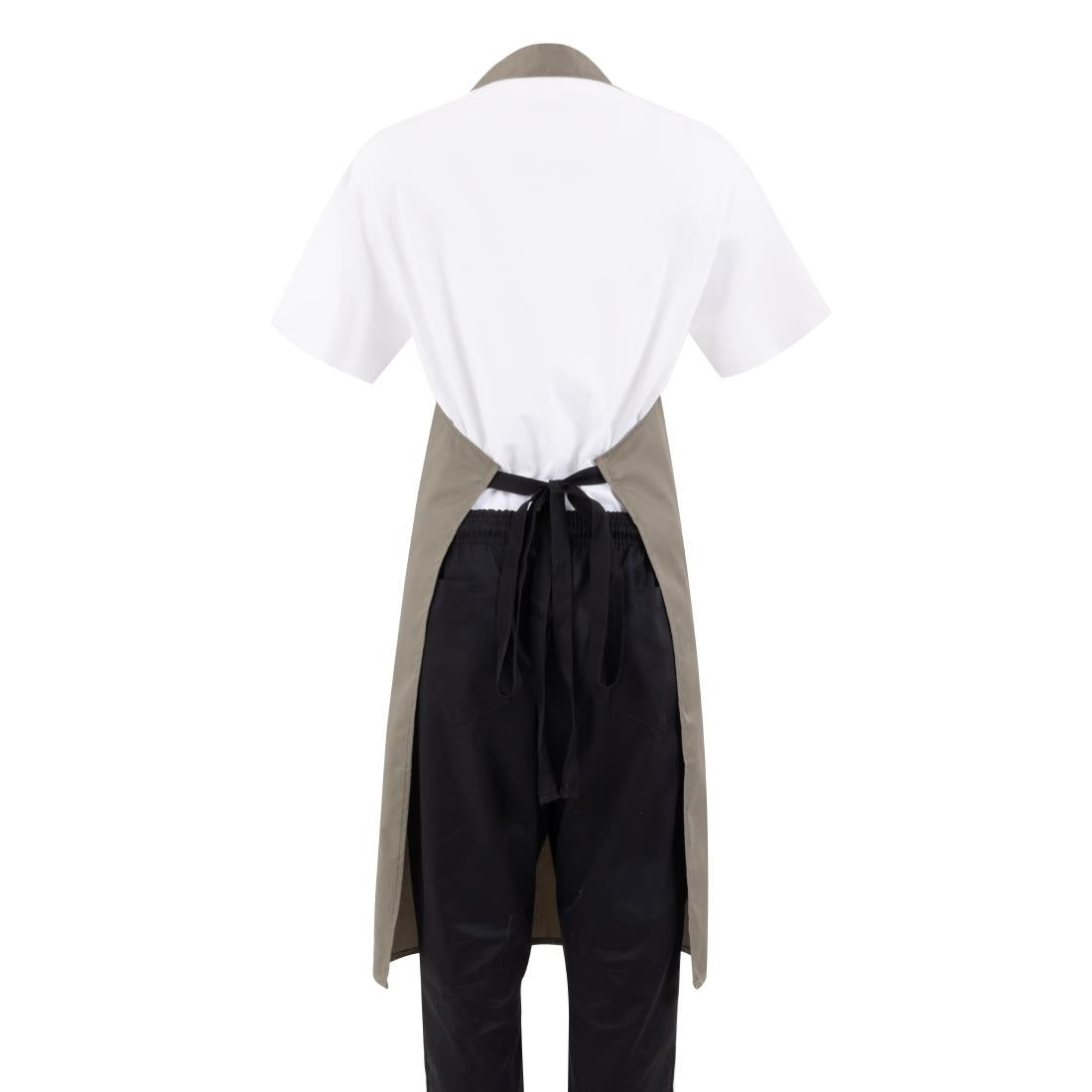 Whites Bib Apron Polycotton Olive • PAS-B427