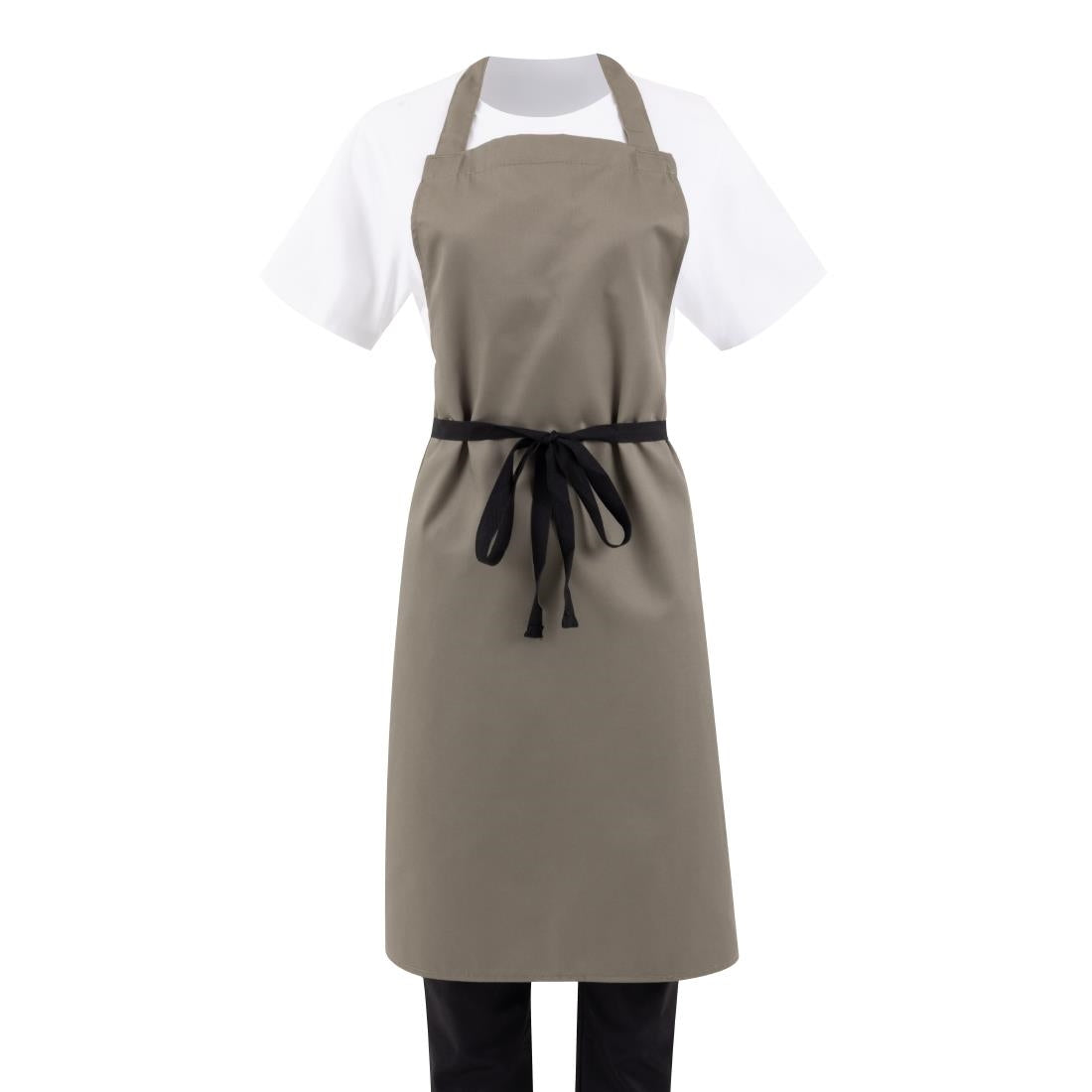 Whites Bib Apron Polycotton Olive • PAS-B427