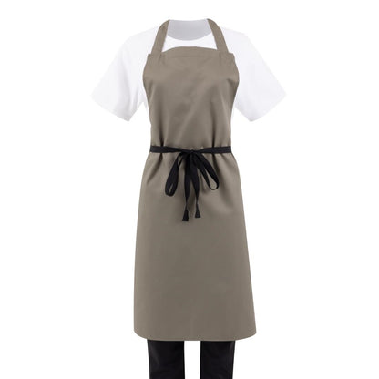 Whites Bib Apron Polycotton Olive • PAS-B427