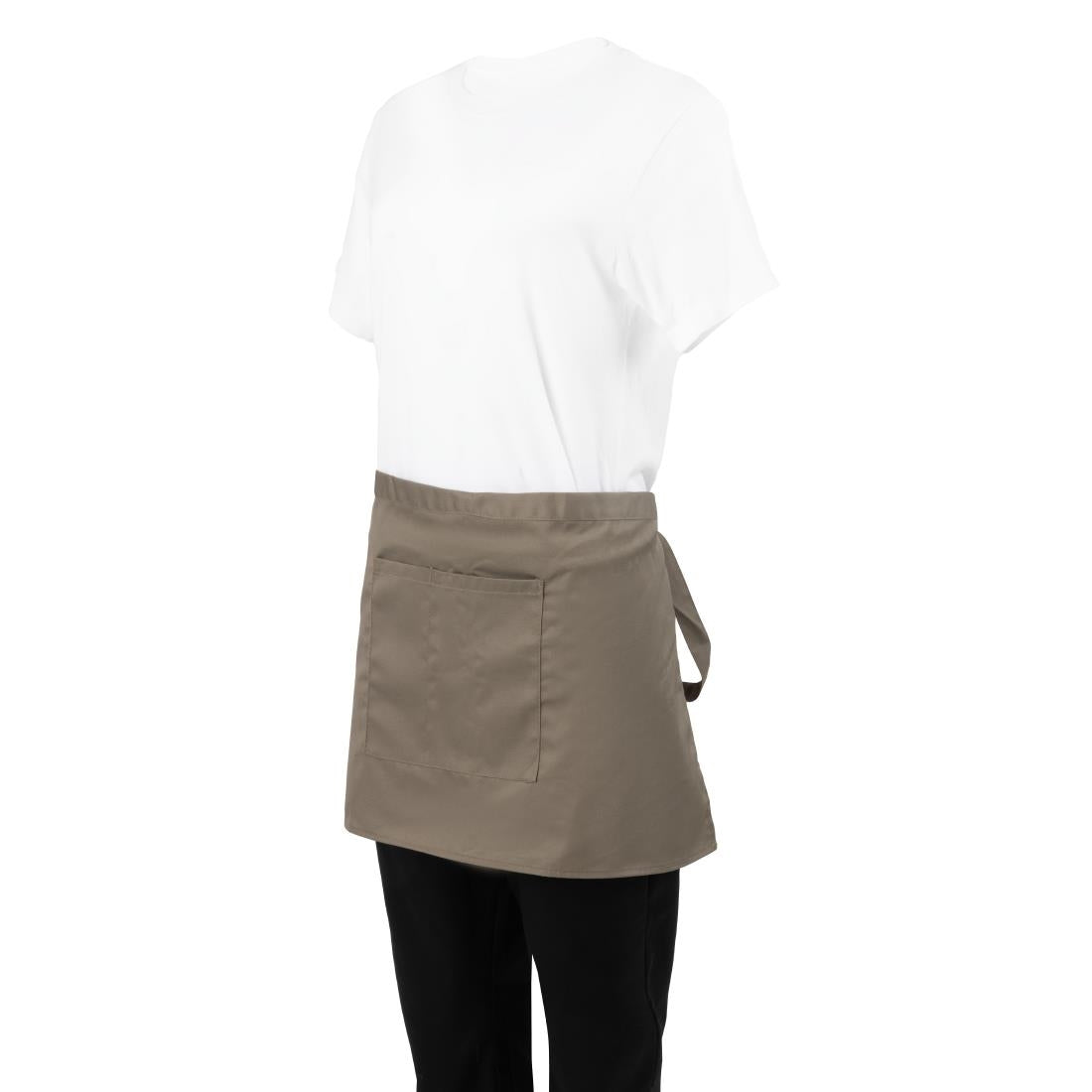 Whites Waist Apron Polycotton Olive • PAS-B431