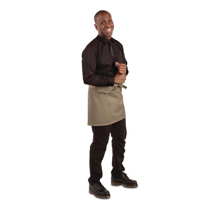 Whites Waist Apron Polycotton Tan • PAS-B432