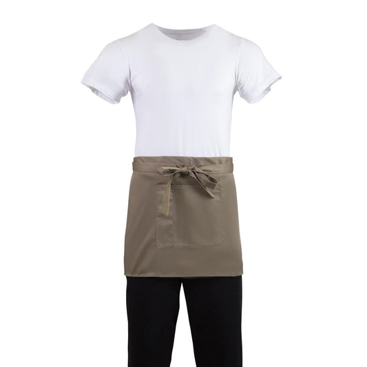 Whites Waist Apron Polycotton Tan • PAS-B432