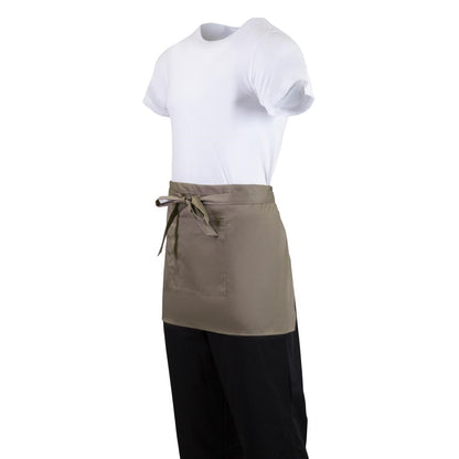 Whites Waist Apron Polycotton Tan • PAS-B432