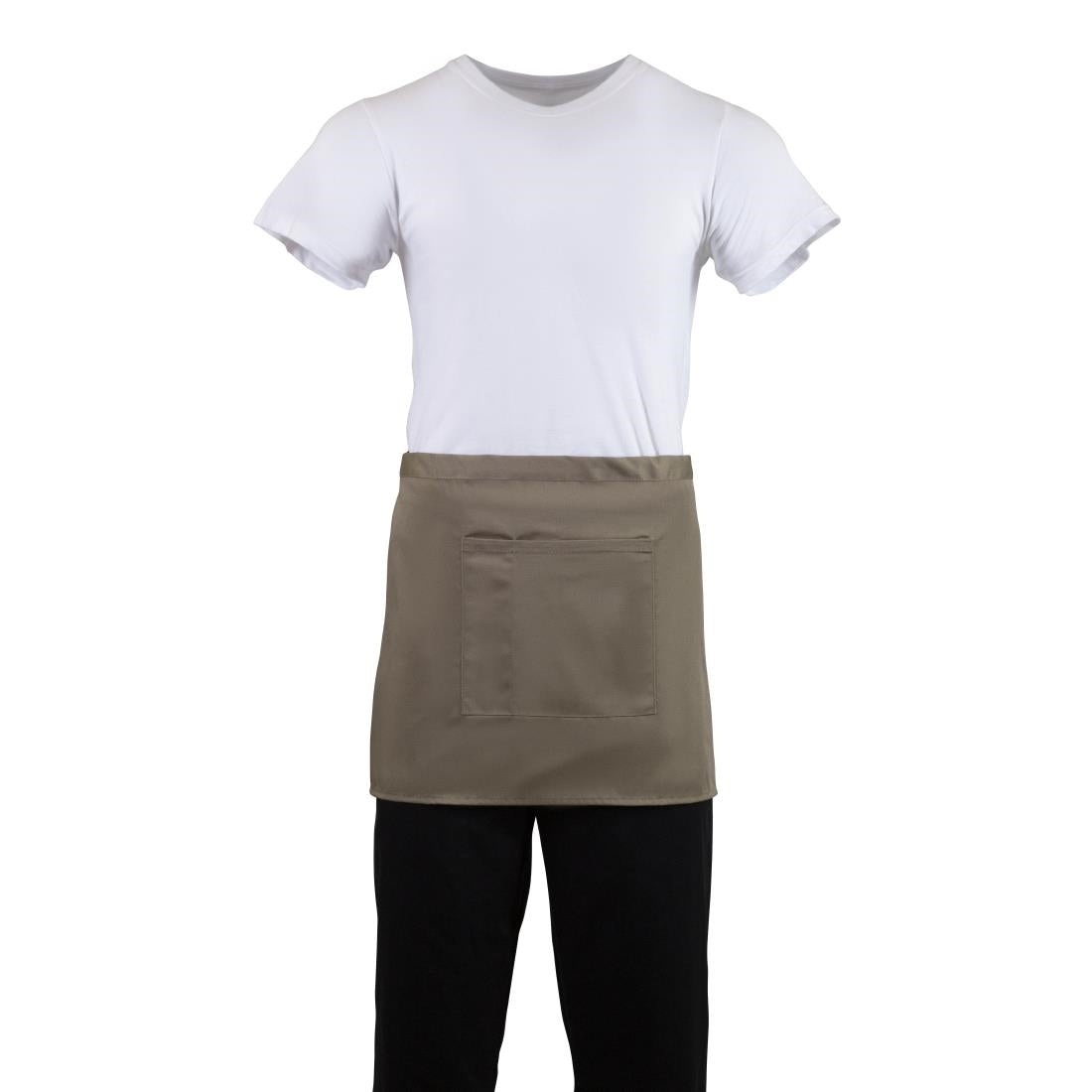Whites Waist Apron Polycotton Tan • PAS-B432