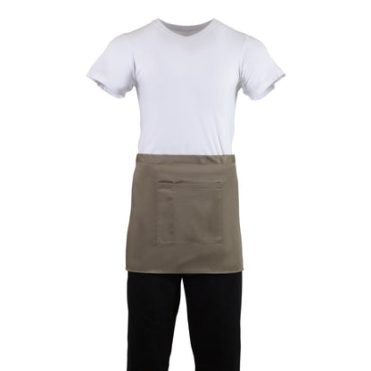 Whites Waist Apron Polycotton Tan • PAS-B432