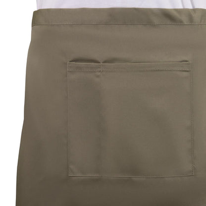 Whites Waist Apron Polycotton Tan • PAS-B432