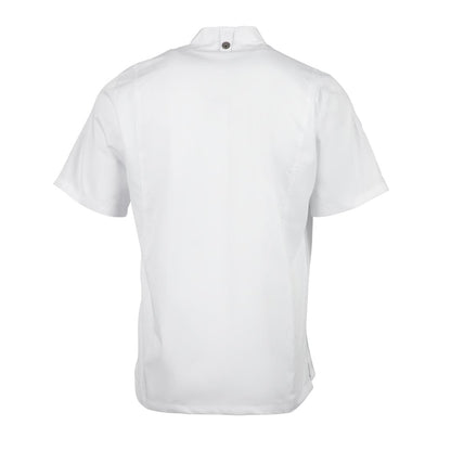 Chef Works Springfield Zipper Mens Chef Jacket White XL • PAS-B471-XL
