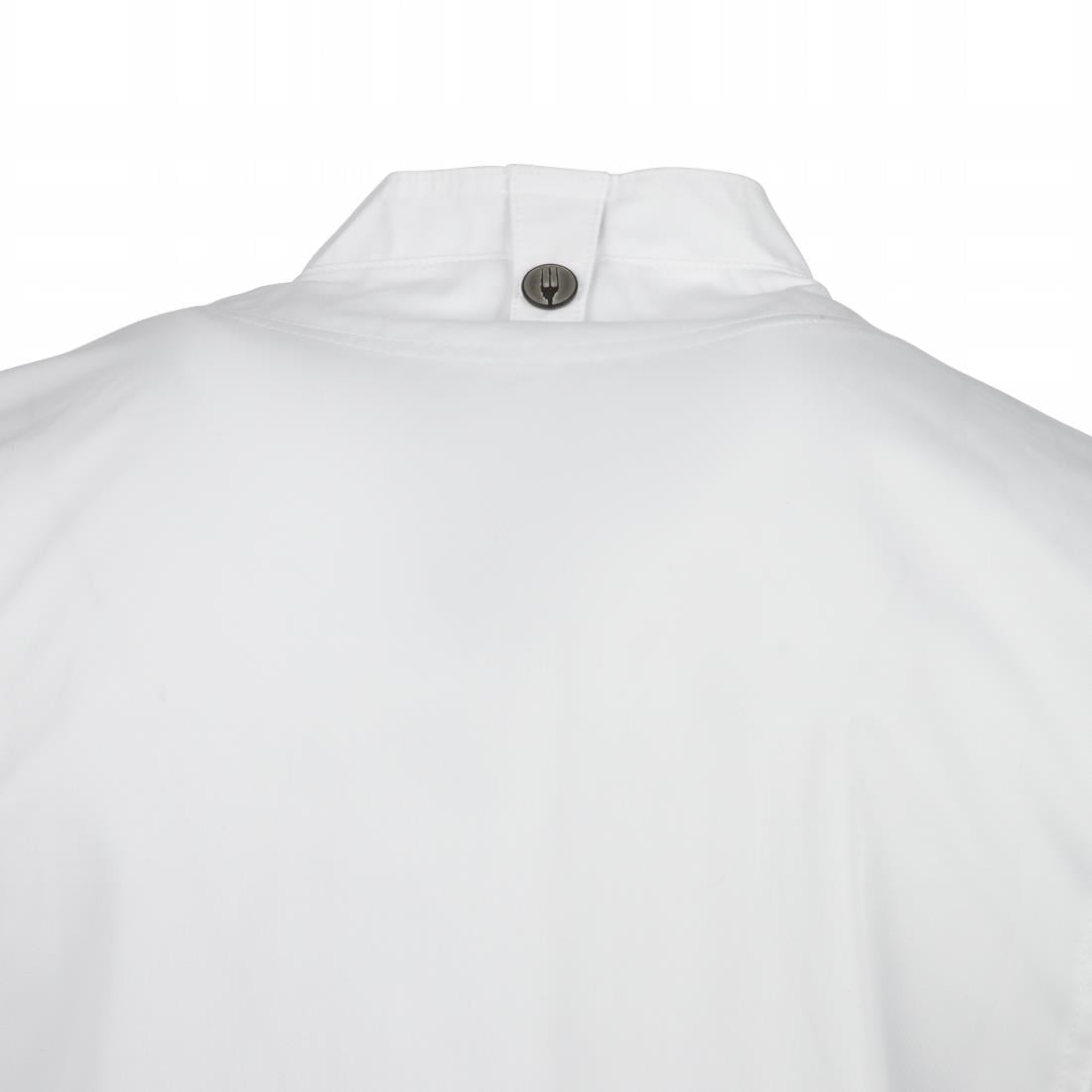 Chef Works Springfield Zipper Mens Chef Jacket White XL • PAS-B471-XL