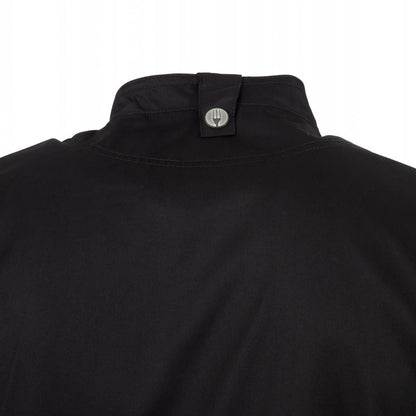 Chef Works Springfield Zipper Mens Chef Jacket Black XL • PAS-B472-XL