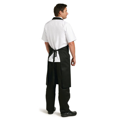 Whites Bib Apron Polycotton Black XL • PAS-B887