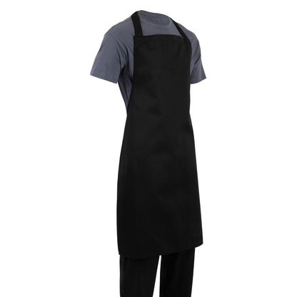 Whites Bib Apron Polycotton Black XL • PAS-B887