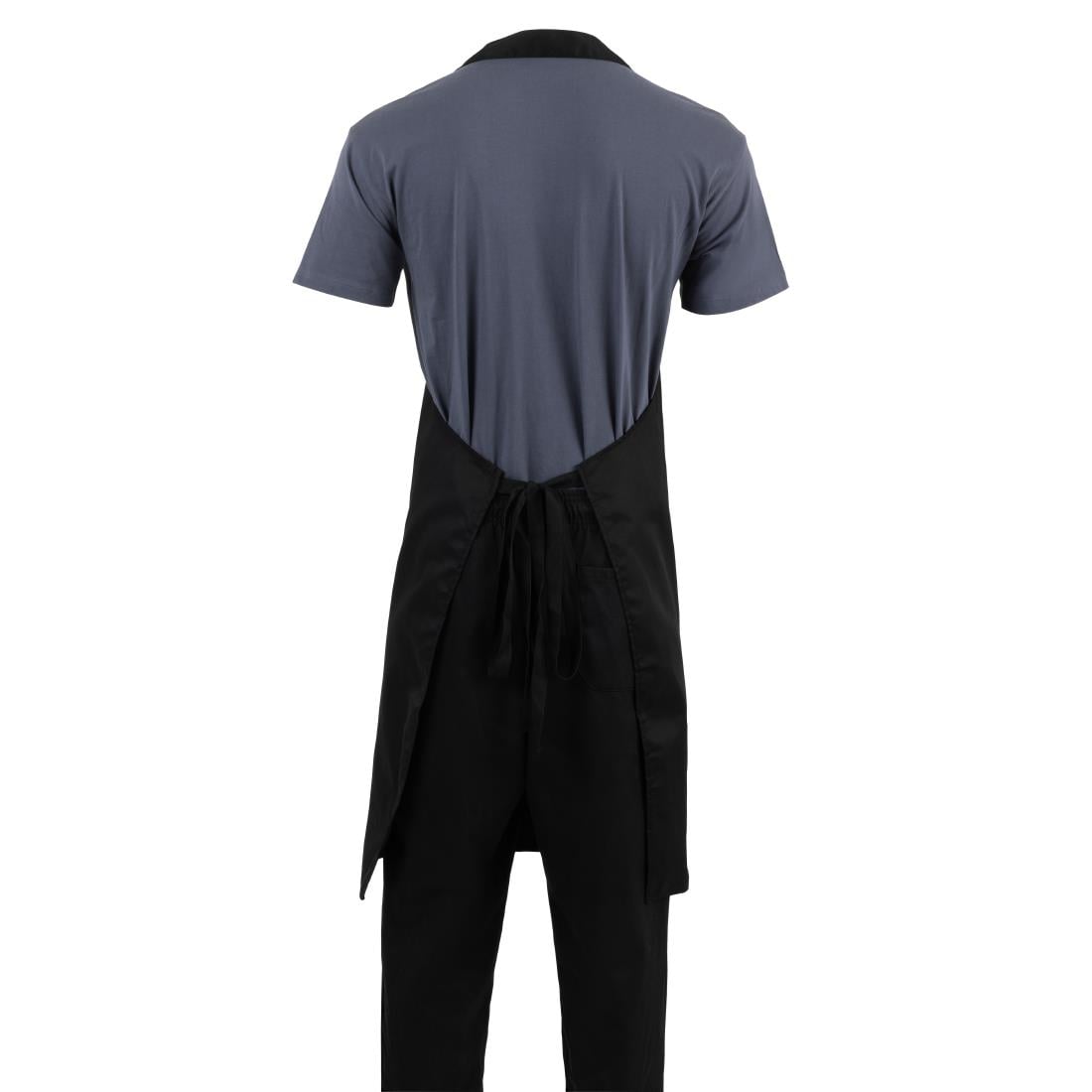 Whites Bib Apron Polycotton Black XL • PAS-B887
