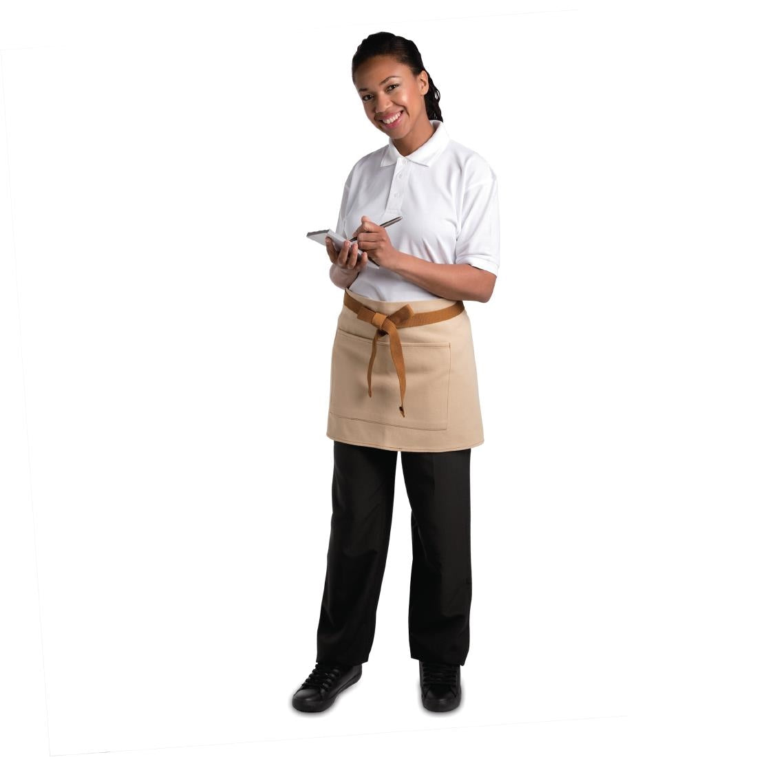 Southside Bistro Apron Khaki Beige - 700 x 430mm • PAS-B996