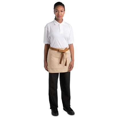 Southside Bistro Apron Khaki Beige - 700 x 430mm • PAS-B996
