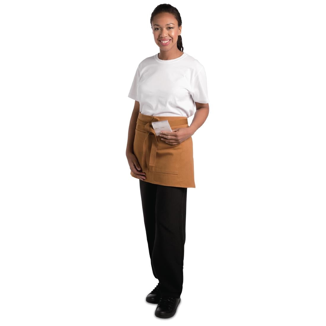 Southside Bistro Apron Tan - 700 x 430mm • PAS-B997