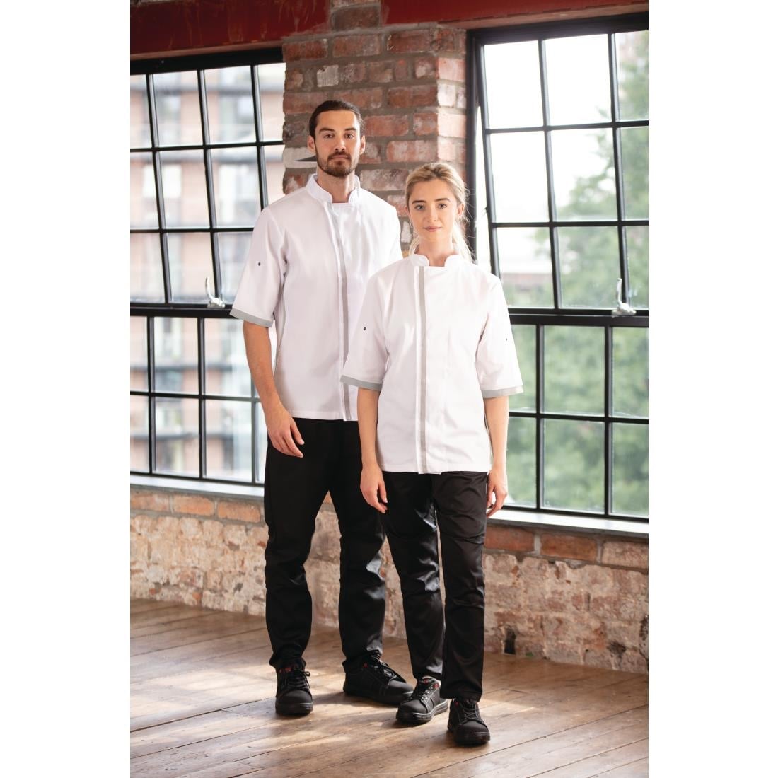 Southside Unisex Chefs Jacket White S • PAS-B998-S