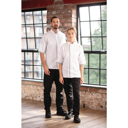 Southside Unisex Chefs Jacket White S • PAS-B998-S