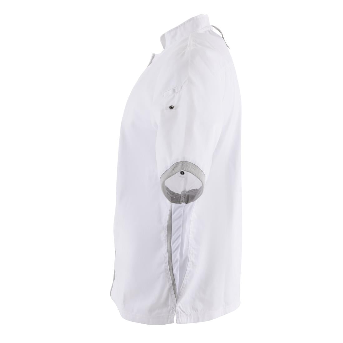 Southside Unisex Chefs Jacket White S • PAS-B998-S