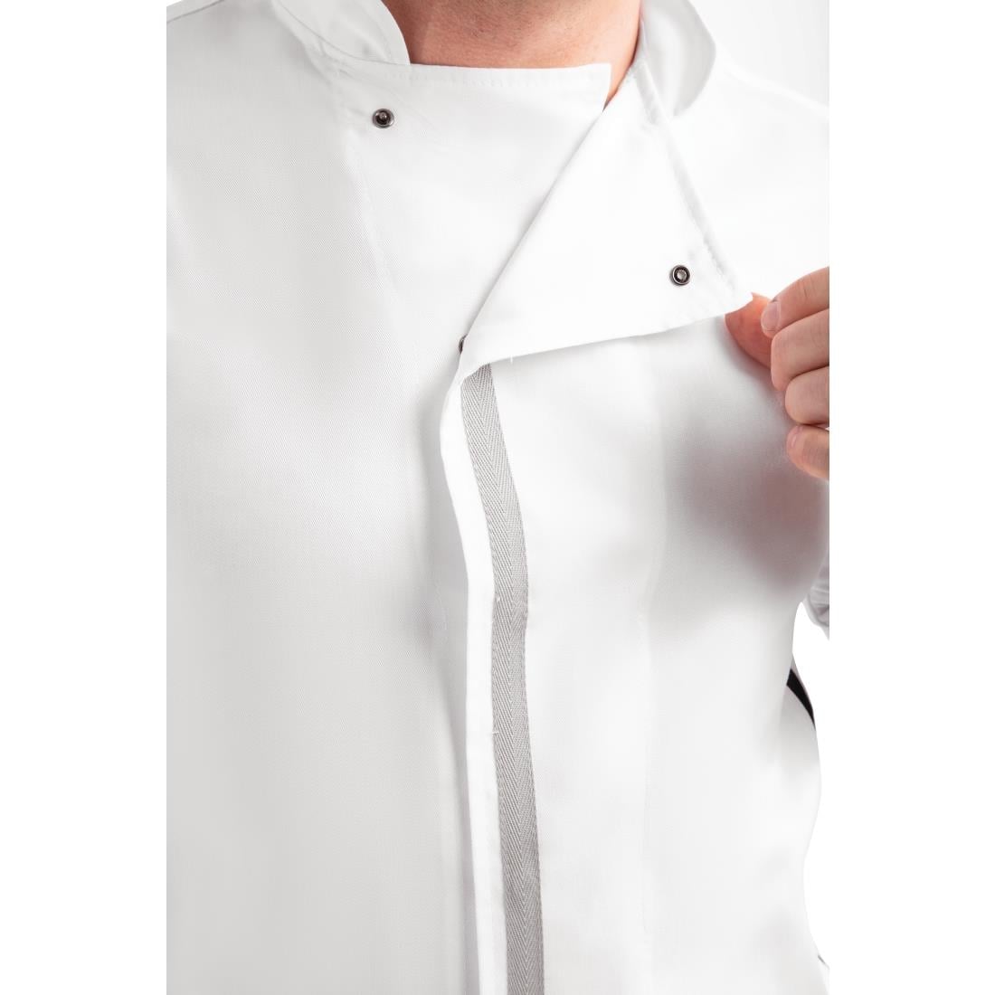 Southside Unisex Chefs Jacket White S • PAS-B998-S