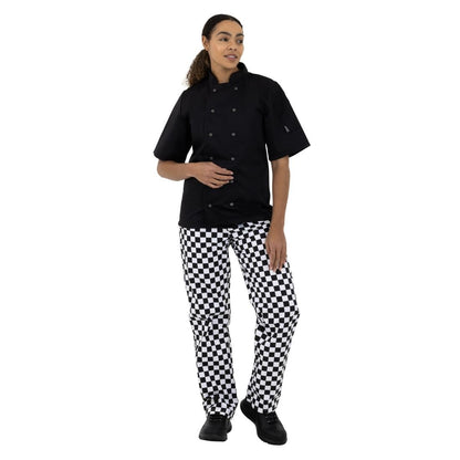 Whites Unisex Vegas Trousers Big Black & White Check Size M • PAS-BA002-M