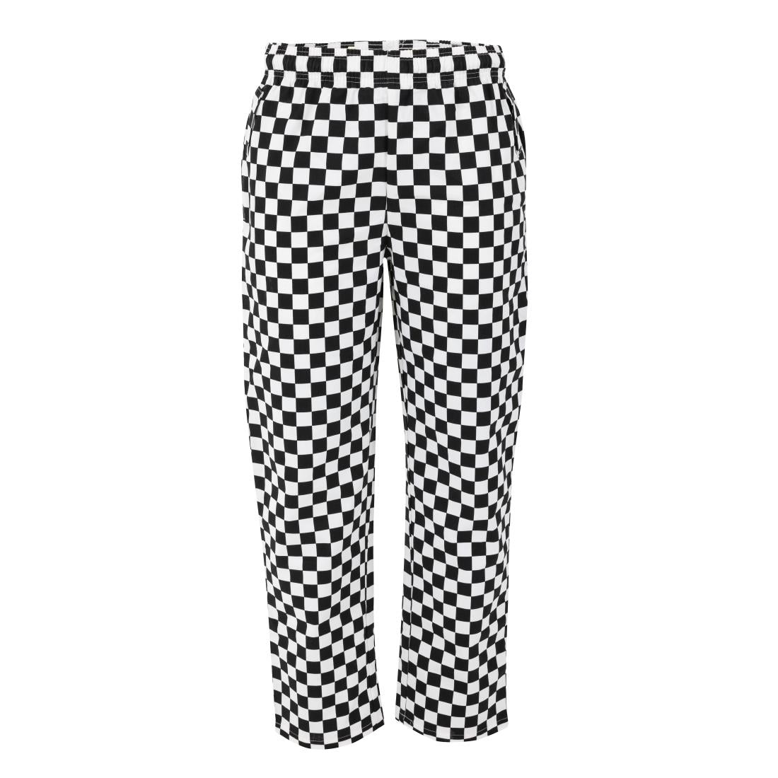 Whites Unisex Vegas Trousers Big Black & White Check Size XL • PAS-BA002-XL