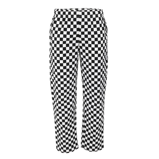 Whites Unisex Vegas Trousers Big Black & White Check Size XL • PAS-BA002-XL