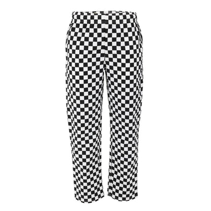 Whites Unisex Vegas Trousers Big Black & White Check Size M • PAS-BA002-M