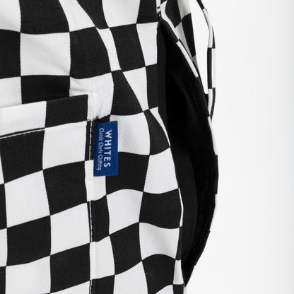 Whites Unisex Vegas Trousers Big Black & White Check Size XL • PAS-BA002-XL