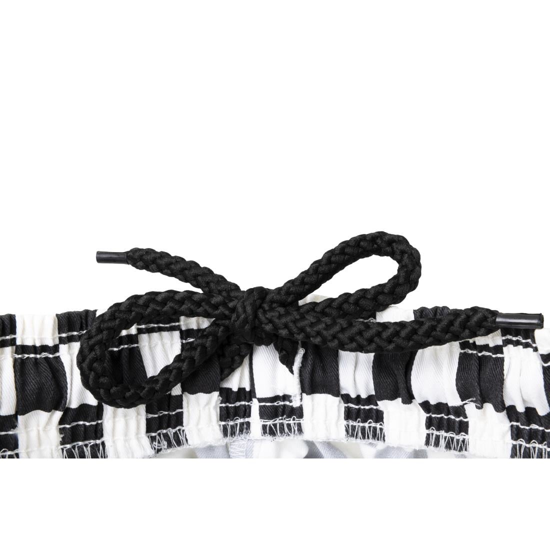 Whites Unisex Vegas Trousers Big Black & White Check Size L • PAS-BA002-L