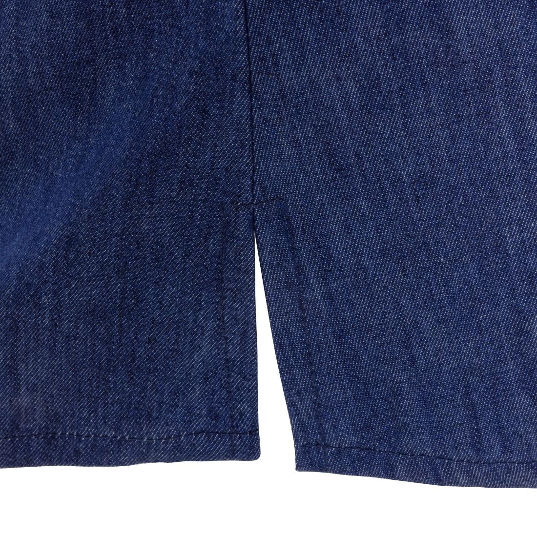 Southside NY Queens Womens Denim Lightweight Chefs Shirt Size L • PAS-BA003-L