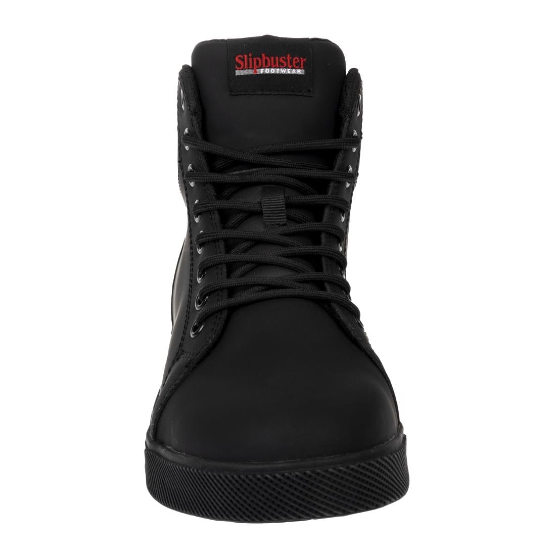 Slipbuster Microfibre Safety Hi Top Boots Matte Black 43 • PAS-BA061-43
