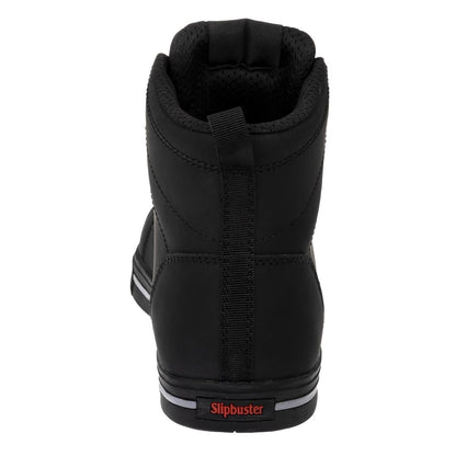 Slipbuster Microfibre Safety Hi Top Boots Matte Black 44 • PAS-BA061-44