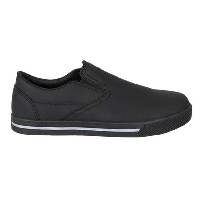 Slipbuster Microfibre Slip-on Shoe Matte Black 38 • PAS-BA062-38