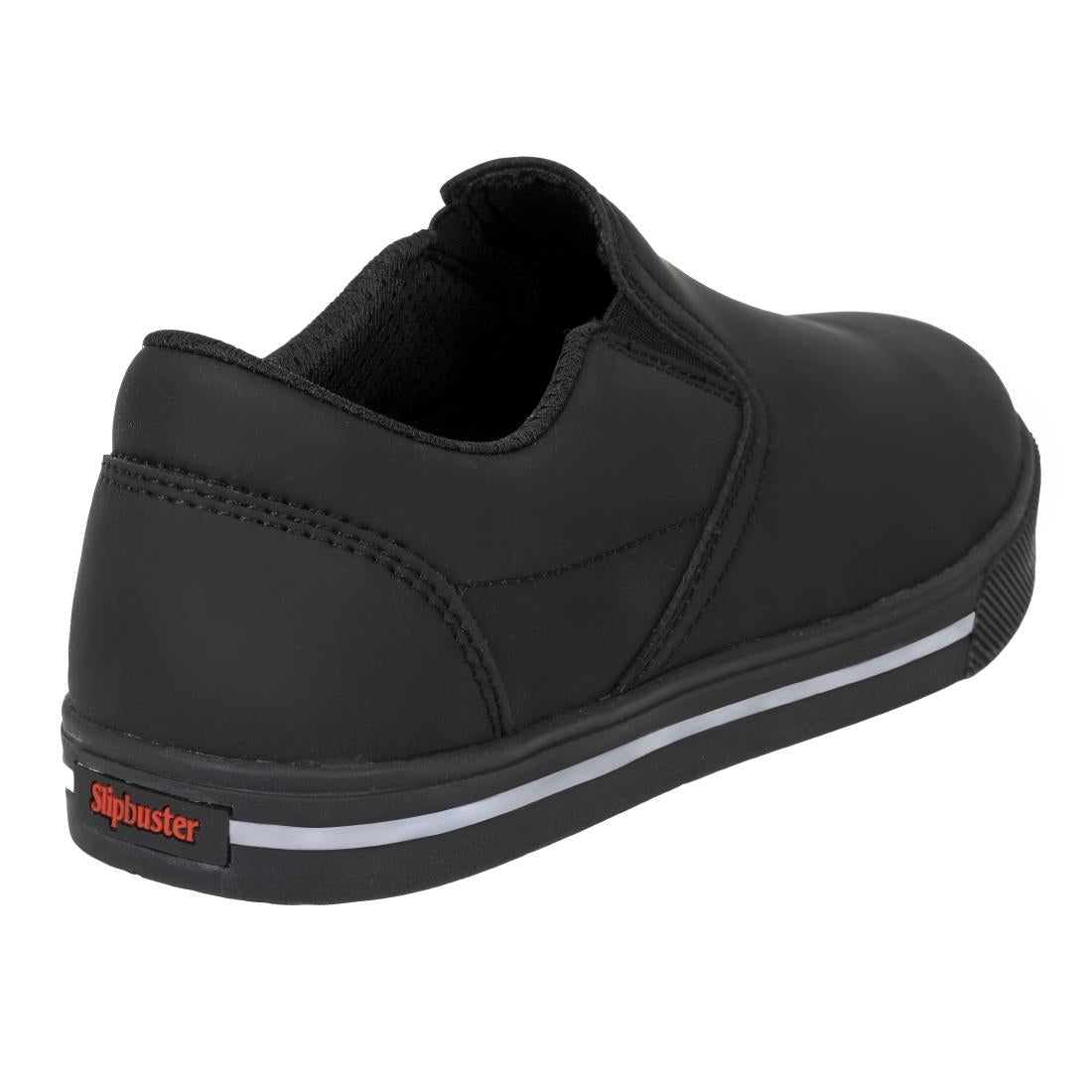 Slipbuster Microfibre Slip-on Shoe Matte Black 42 • PAS-BA062-42