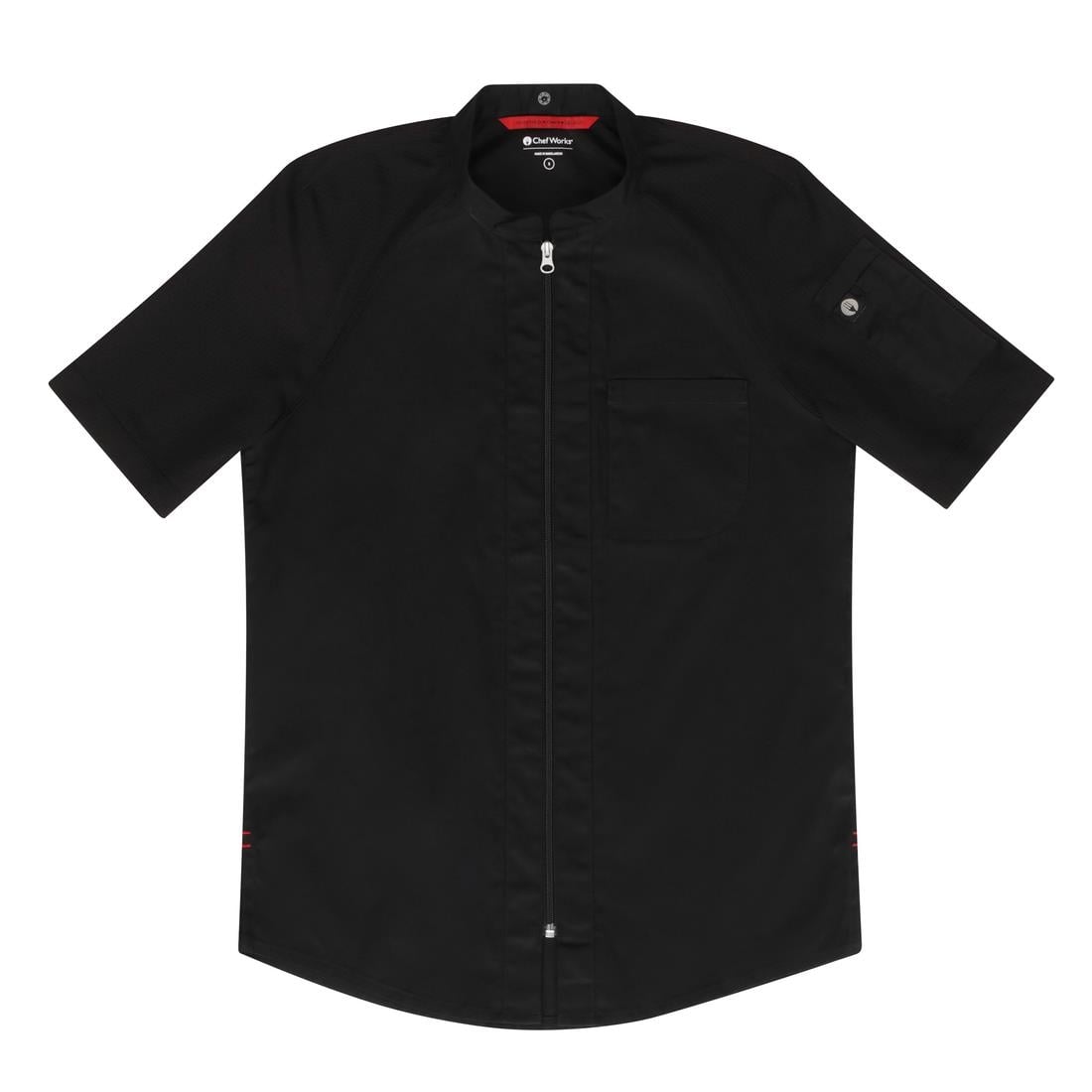 Chef Works Arcadia Sustainable Chef Jacket Black XL • PAS-BA074-XL