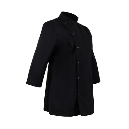 Whites Womens Fitted Chef Jacket Black • PAS-P_BA110