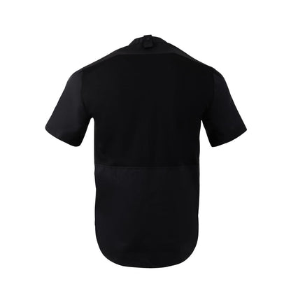 Southside Harlem Short Sleeve Zipper Chef Jacket Black Size M • PAS-BA115-M