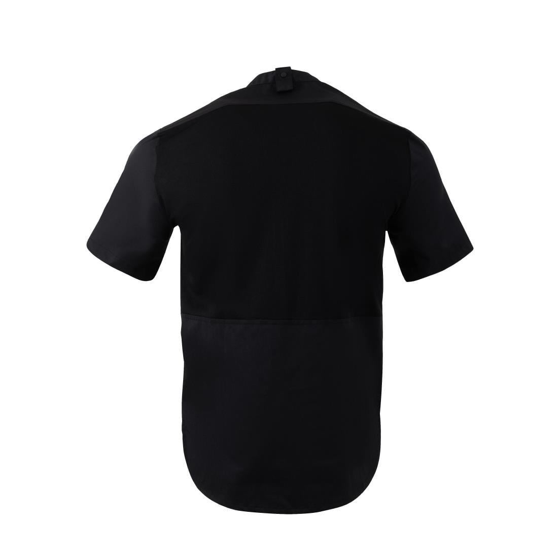 Southside Harlem Chefs Jacket Black Short Sleeve Mesh • PAS-P_BA115