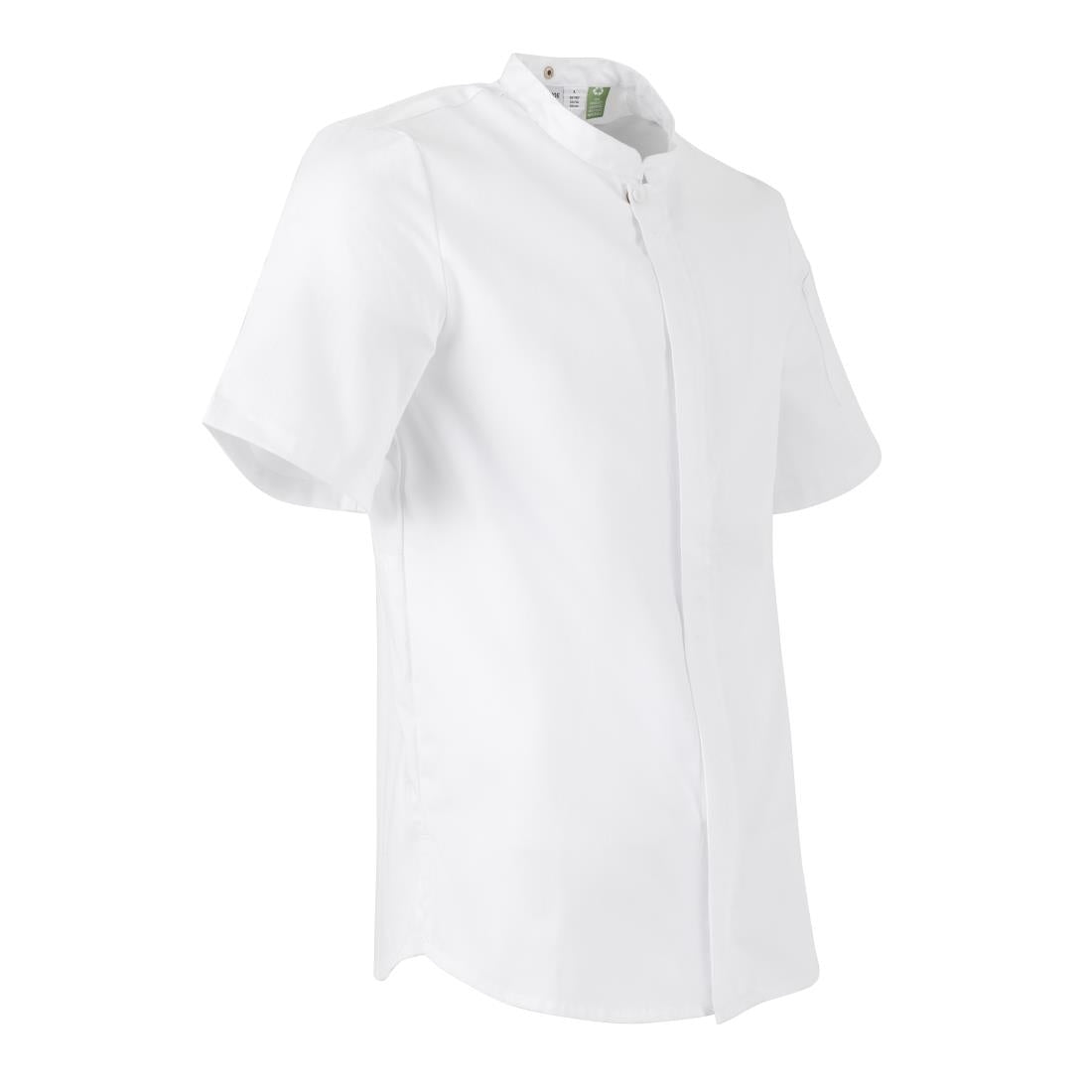 Southside Harlem Zipper Chefs Jacket White Short Sleeve Mesh Size XL • PAS-BA116-XL