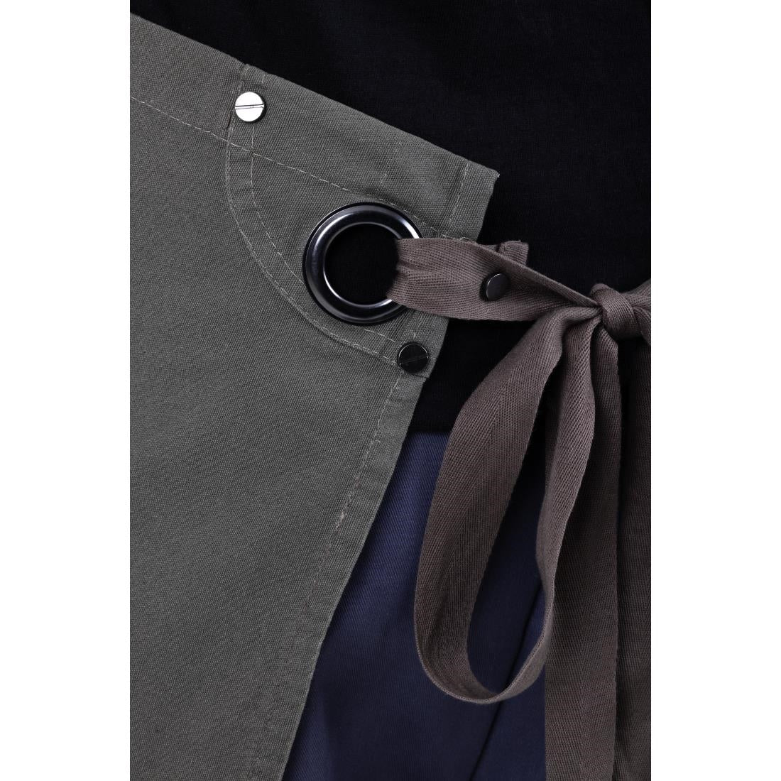 Southside Cotton Canvas Waist Apron Khaki • PAS-BA117